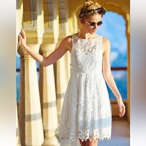 Anthropologie Maeve Pina Lace Dress